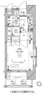 クレイシア新大塚【8階】の間取り