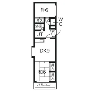 ヴォーネン南山鼻【3階】の間取り