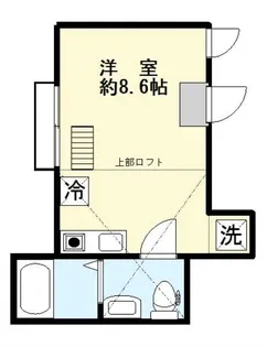 ラフィネボヌールII【1階】の間取り
