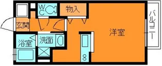 ミエパレス2【2階】の間取り