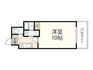 プランドール五日市【8階】の間取り