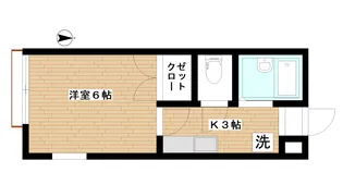 ヒルサイド千川【2階】の間取り