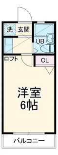 ローズガーデンタナカ【2階】の間取り