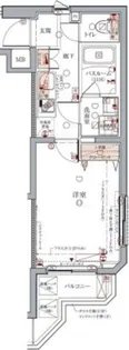 クレヴィスタ練馬桜台【3階】の間取り