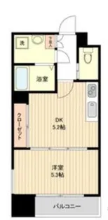La Douceur片平【8階】の間取り