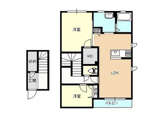 シャーメゾン・ルミエール【2階】の間取り