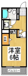 カメリアA【1階】の間取り