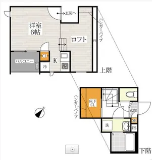 CB柏リアン【2階】の間取り