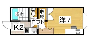 セジュール小松島【1階】の間取り