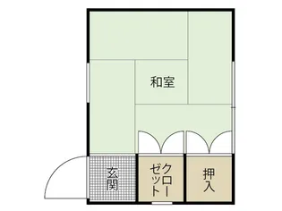 佐方荘【1階】の間取り