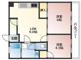 第3松本マンション【3階】の間取り