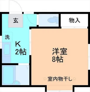 ミルフィーユI【2階】の間取り