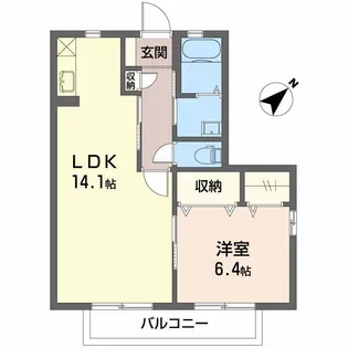 リュイール【2階】の間取り