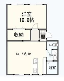 パビリオン八橋【4階】の間取り