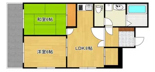 MARUYA BLDG3【3階】の間取り