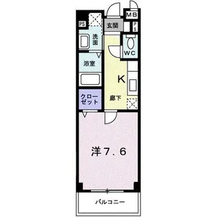 香川県高松市仏生山町甲【マンション】の間取り