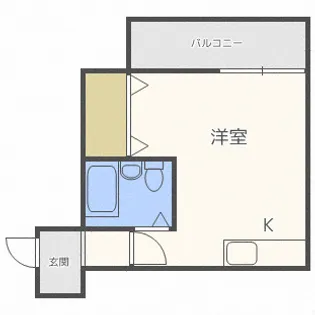 北海道札幌市中央区南十一条西1【マンション】の間取り