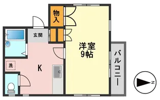 アメニティ南小岩【3階】の間取り