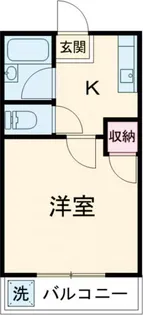 レジデンス山崎II【1階】の間取り