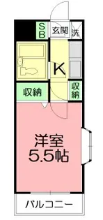 マキシス本厚木【2階】の間取り