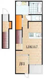 グレース 長府の間取り
