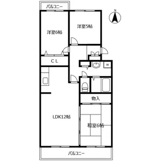 ハローイングス【2階】の間取り