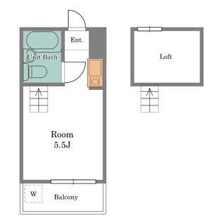 KYODO Point West【1階】の間取り