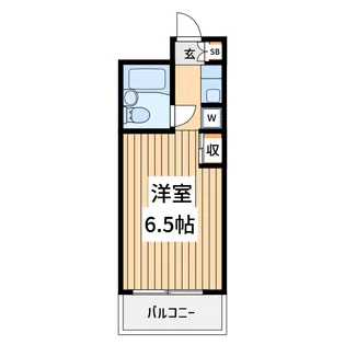 東京都八王子市子安町1【マンション】の間取り