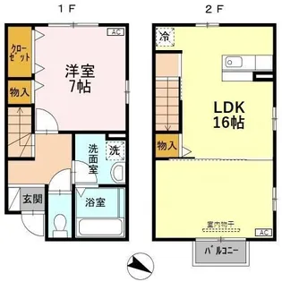 石川県野々市市三日市2【一戸建】の間取り