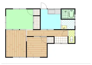 岡山県倉敷市中島【一戸建】の間取り
