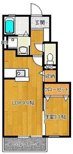 シャルマンドミール2【1階】の間取り