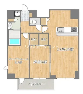 ダーシャモリ【4階】の間取り