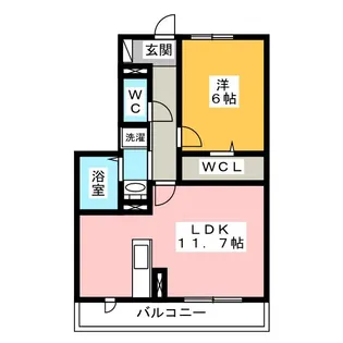 Lumina【2階】の間取り