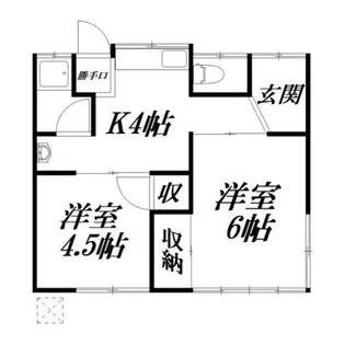 静岡県浜松市中央区小豆餅1【一戸建】の間取り