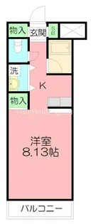 グリーンエミネンス【1階】の間取り