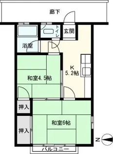 大栄ストアー【2階】の間取り
