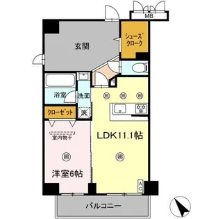 みらいビル【4階】の間取り