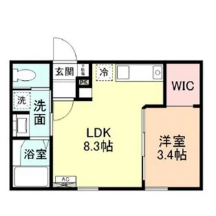 INTEGRAL soto.【2階】の間取り