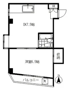 山田ビル【3階】の間取り