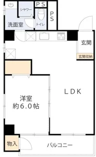 メイゾン南千住【8階】の間取り
