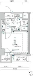 MAXIVCROS竹ノ塚【2階】の間取り