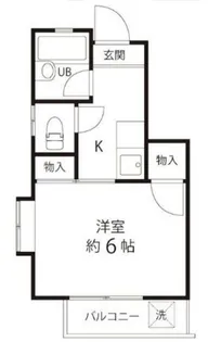 Kハウス【2階】の間取り