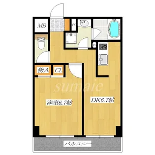 コンフォリア赤羽岩淵【5階】の間取り