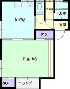 メゾンマキ【2階】の間取り