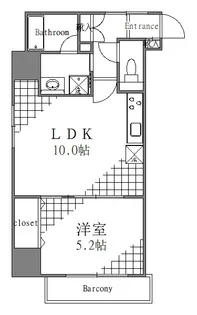 東京都台東区駒形1【マンション】の間取り