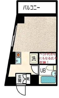 リーフビル【2階】の間取り