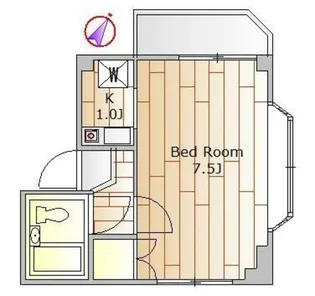 パークサイド松永【2階】の間取り