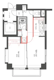インプルーブ西巣鴨【9階】の間取り
