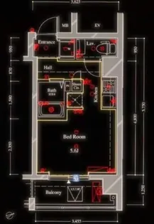 アルテシモブランシェプロヴァ【7階】の間取り