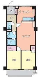 グランベールユーアイ【3階】の間取り